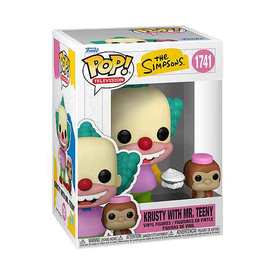 Набір фігурок Funko POP! серії Сімпсони S11 - Красті Клоун і Тенні Днепр