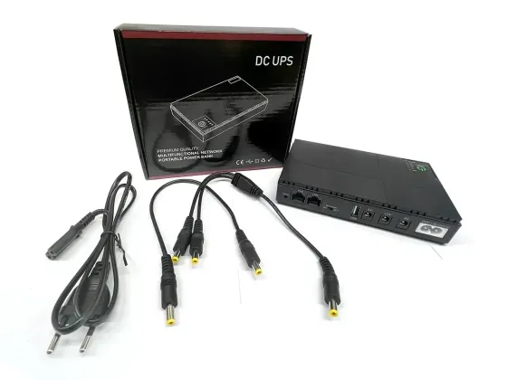 Источник бесперебойного питания для роутеров и модев DC-UPS DC1018P 10400 mAh, автономная работа до  Киев