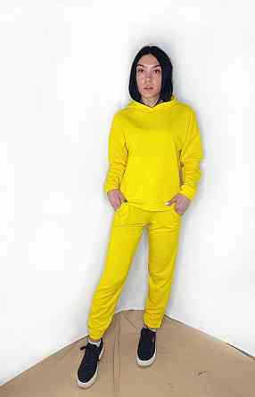 Спортивний костюм підлітковий тринитка петля Жовтий S Харків