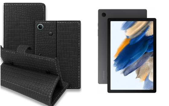 Книжка-трансформер для планшета Samsung Galaxy Tab A7 Lite T225, колір Black Krokodil Black Київ