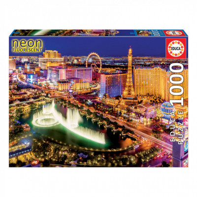 Пазл Educa неонові Лас-Вегас 1000 елементів (6425236) Вінниця - фото 1
