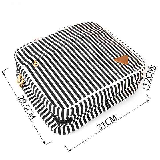 Сумка органайзер для путешествий текстильная Vintage 20652 Белая Киев