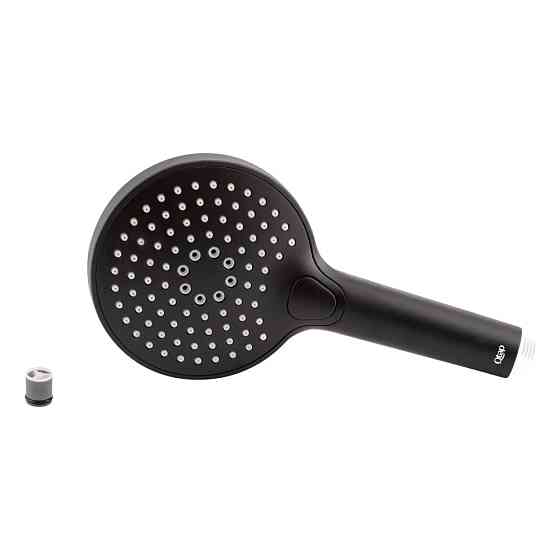 Лійка для ручного душу Qtap Rucni 120 мм округла QTRUCA120O3KBB Black Matt Київ