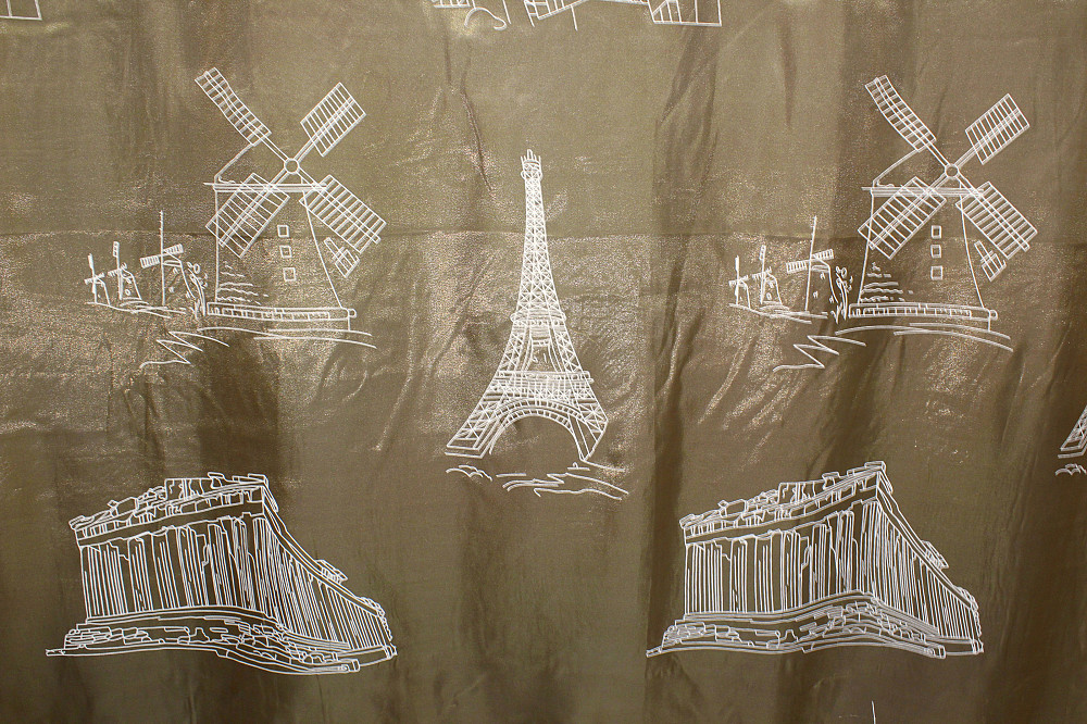 Тюль органза с вышивкой 