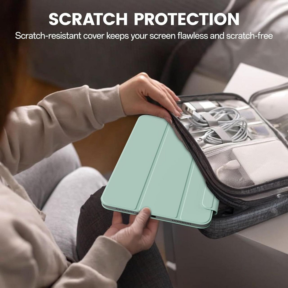 Захисний магнітний чохол-книжка для iPad (A16) 11-го/10-го покоління (2025/2022) A3354 / A3355 / A2696 / A2757 / A2777 Дніпро - фото 13