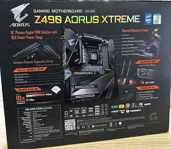 Материнська плата: AORUS Z490, Xtreme LGA 1200+ операційка. Київ