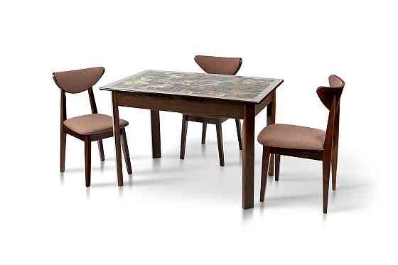 Стіл обідній Делі (1150+390)*740, горіх темн. Київ