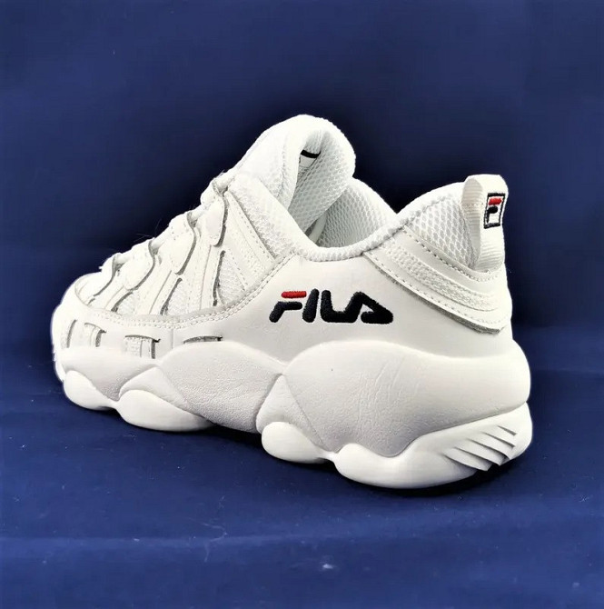 Кросівки Жіночі FILA Білі Шкіряні Філа (розміри: 36,37,38,39,40) Відео Огляд Дніпро - фото 5