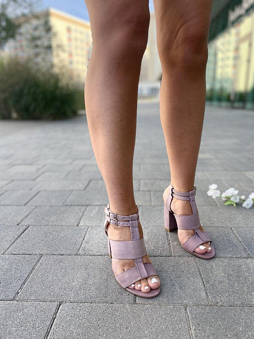 SANTINI Босоніжки жіночі SANTINI 259311-218 фіолетовий (літо, замша натуральна) (3761) Коломыя - изображение 6