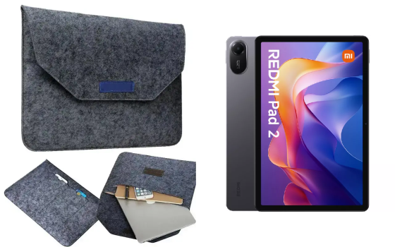 Сумка Wool із войлока для планшета Xiaomi Redmi Pad 2 Київ