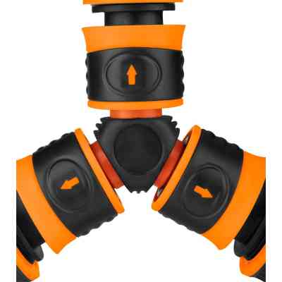 Конектор для шланга Neo Tools трійник 1/2&quot;-3/4&quot;, двокомпонентний (15-744) Вінниця