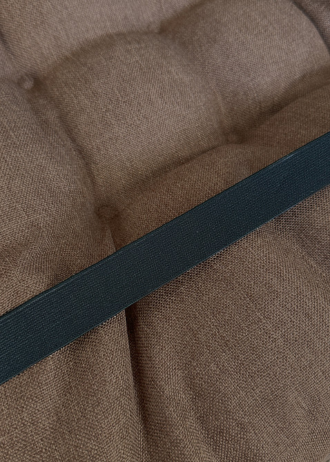 Подушка для стільців (50x120х8 см) подвійна Decorator Sawana колір світло-коричневий 84-164 Київ - фото 7