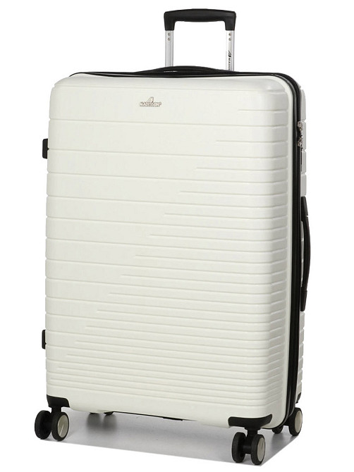 Чемодан полипропиленовый MADISSON 33703 большой 75 см белый Киев - изображение 1