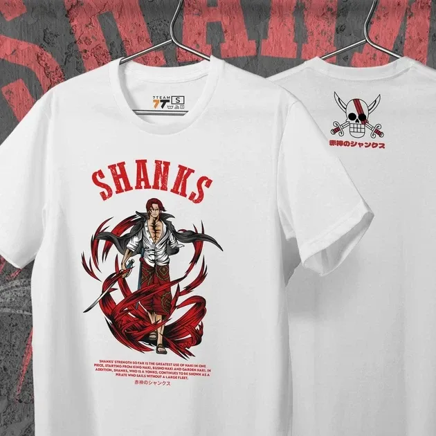 Футболка мужская с принтом Ван Пис Redhead Shanks Размер 48 Anime0265 Днепр - изображение 4