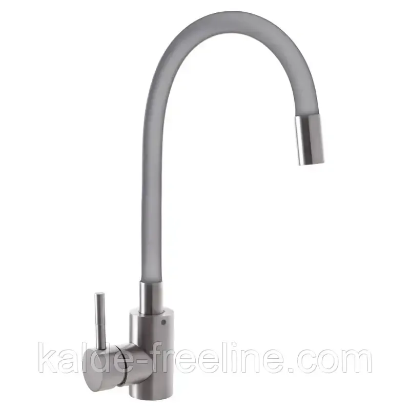 Смеситель для мойки ZERIX SUS-011 серый Харьков - изображение 1