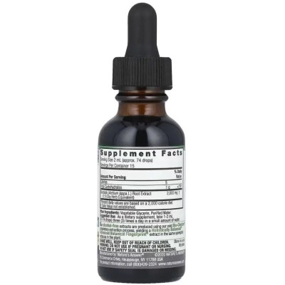 Витаминно-минеральный комплекс Nature's Answer Экстракт корня лопуха, 2000 мг, без спирта, Burdock Root, 30 мл (NTA-00584) Винница - изображение 2