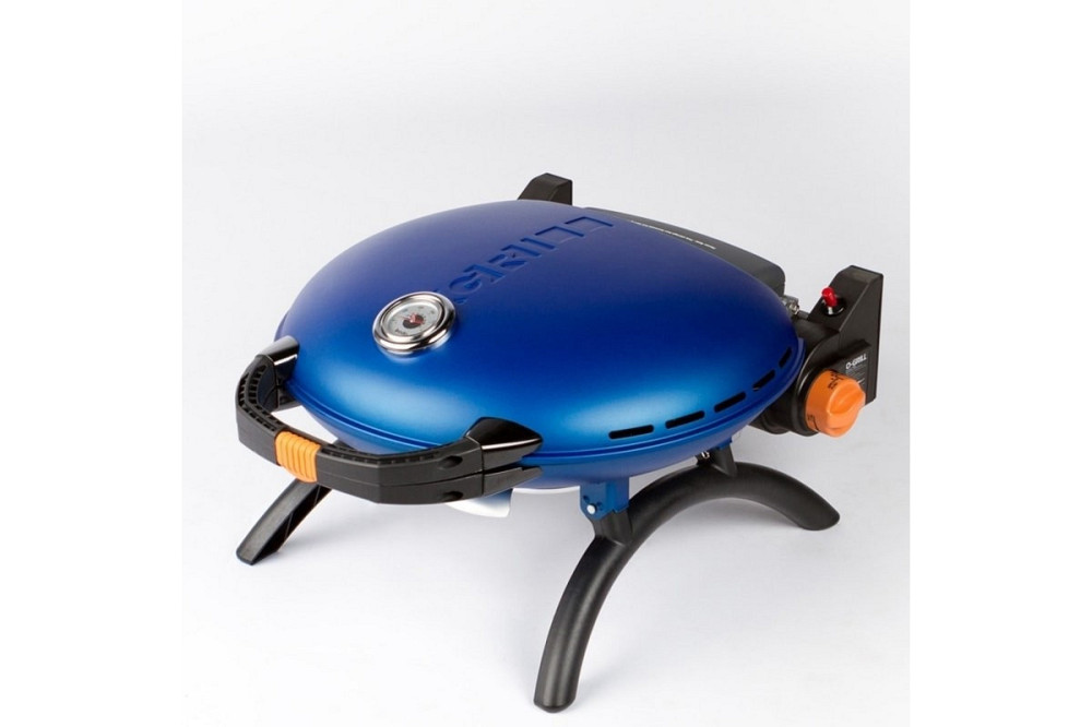 КОМПЛЕКТ Портативний переносний газовий гриль O-GRILL 600T, синій + шланг в подарунок! Код: 011678 Рівне - фото 5