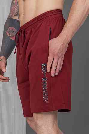 Шорти чоловічі TotalFit HG8-LD XXL, Бордовый Киев