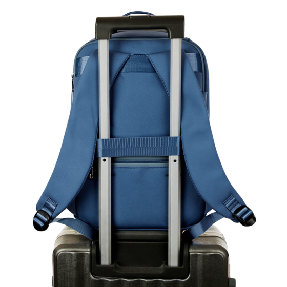 Рюкзак городской для путешествий дорожный влагоотталкивающий 40х20х25 см,материал Oxford,синий Кам'янець-Подільський