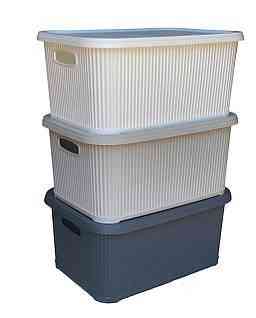 Корзина с крышкой 