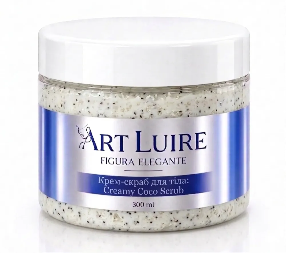 Крем-скраб для тела Creamy Coco Scrub Art Luire, 300 мл Днепр - изображение 1