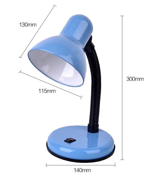 Настольная лампа китай E27 (в наличии разные цвета) от 220V Днепр - изображение 4