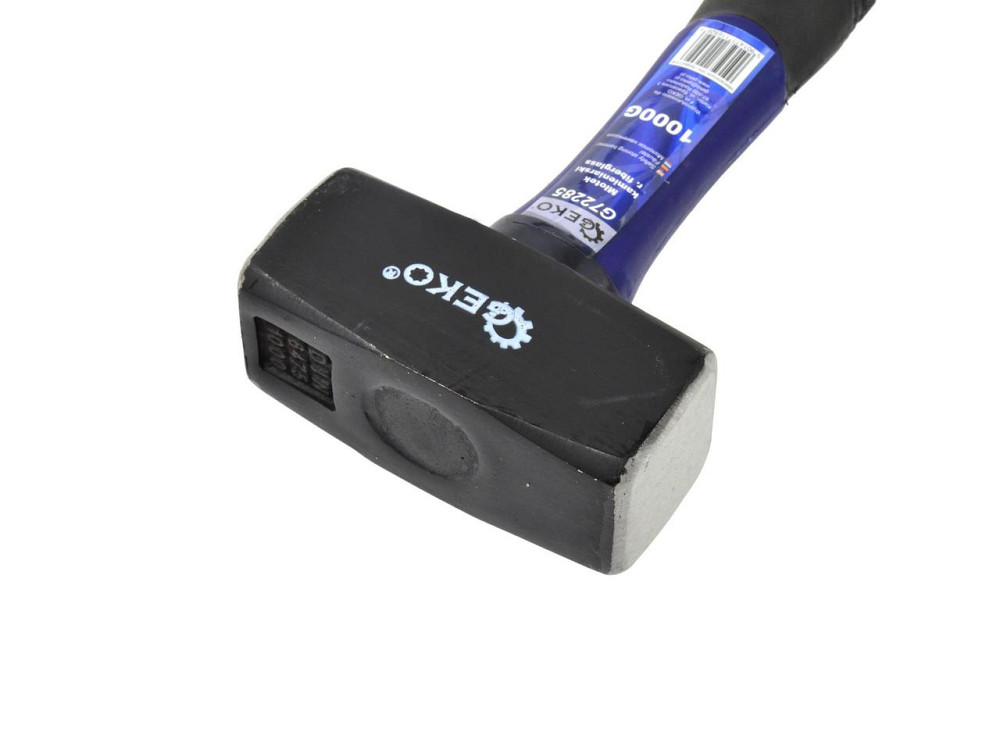 Молот (кувалда) "GeKo" 1,0 кг з ручкою зі скловолокна покритого TPR довжиною  256 мм Киев - изображение 2