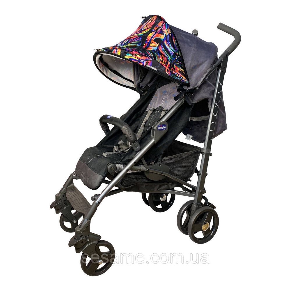 Козырек на коляску солнцезащитный Двухсекционный Twin Shade Тропики Харьков - изображение 3