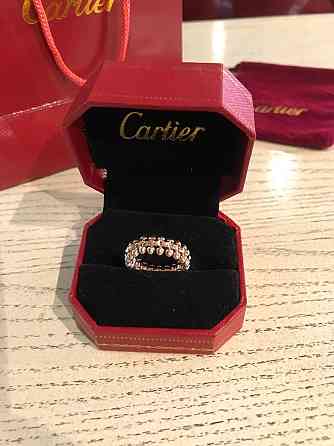 Cartier кільце зубчики в рожевому золоті/карті кільце зубчики рожеве золото Одеса