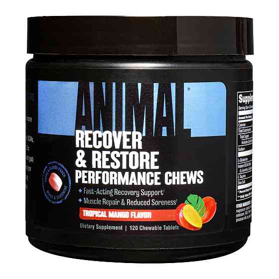 Комплекс послетренировочный Universal Nutrition Animal Recovery 120 Chews, Mango Луцк