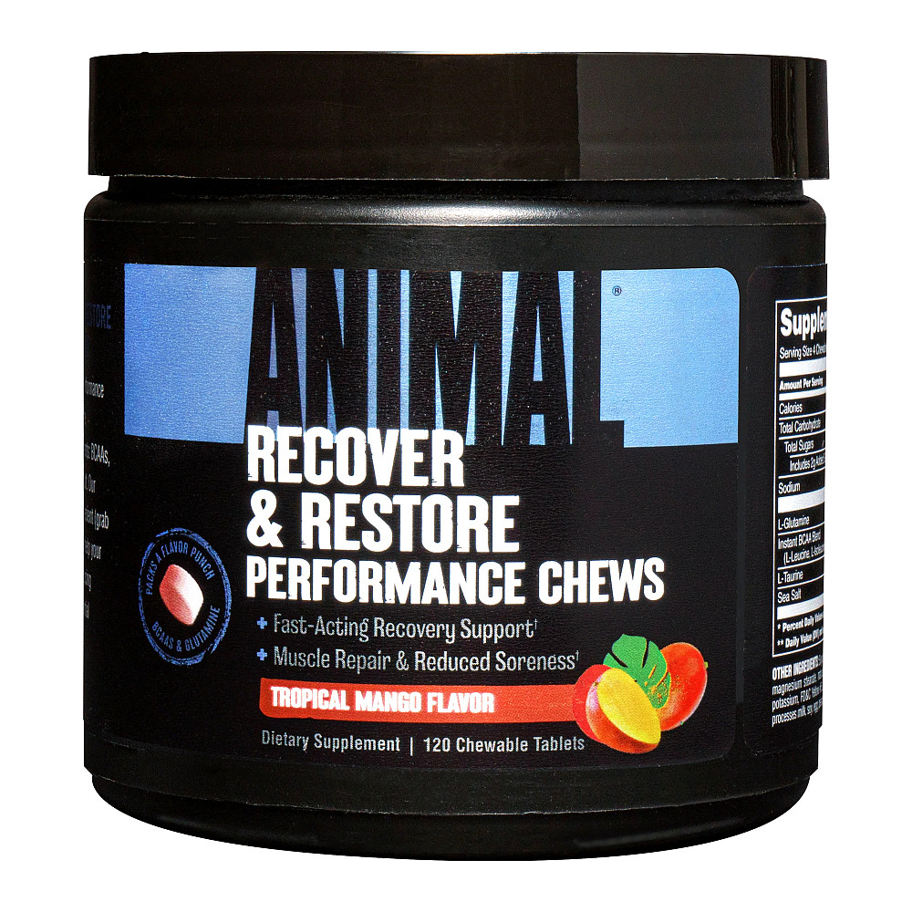 Комплекс послетренировочный Universal Nutrition Animal Recovery 120 Chews, Mango Луцк - изображение 1