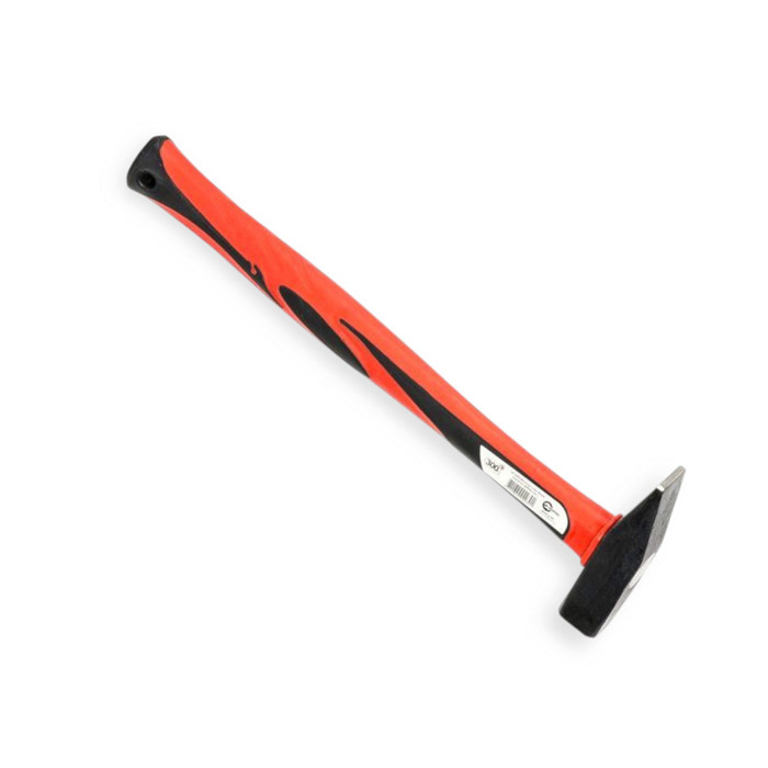 Молоток слюсарний 300 г фібергласова гумова ручка Мукачево - фото 7