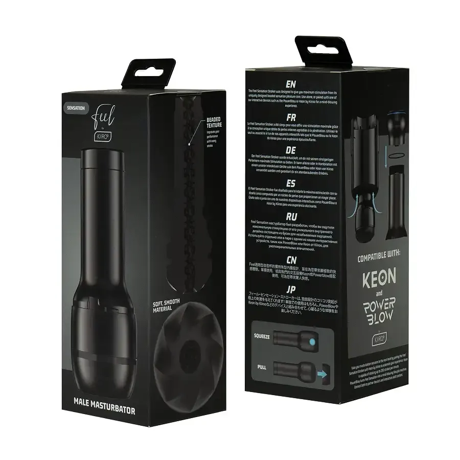 Мастурбатор Kiiroo FeelSensation Stroker PBC сумісний з PowerBlow та Keon Львів - фото 5