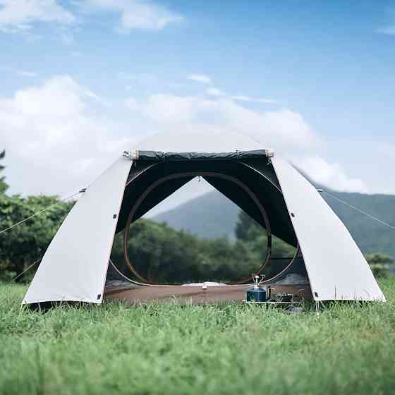 Палатка двухместная Naturehike Greek Style CNK2300ZP024 светло-кофейная Киев