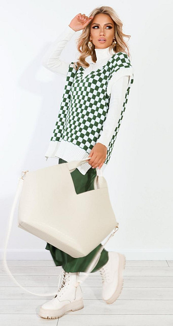 Вязанная жилетка (42-46) Киев - изображение 4