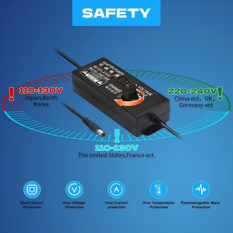 Регульований блок живлення 9-24В з вольтметром 3А Київ - фото 3