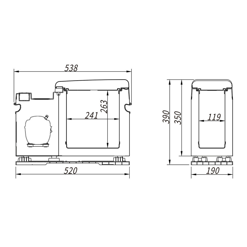 Компрессорный автохолодильник (подлокотник) Alpicool CF8. Охлаждение до -15 ℃ Киев - изображение 7