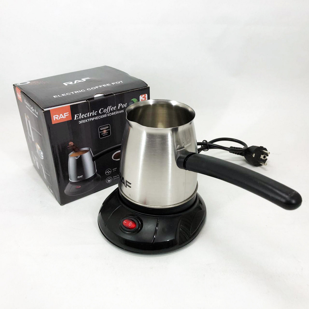 Турка для кави для подорожей RAF R.150 500 мл 600 Вт Турка електрична автоматична кави OW-30 Львів - фото 17