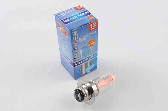 Лампа P15D-25-1 (1 ус) 12V 50W/50W (хамелеон рожевий) Мукачево