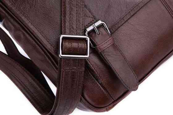 Сумка мужская Vintage 14089 под формат А4 Коричневая Киев