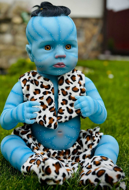 Кукла Реборн Аватар 50 см фантастическая малышка из Пандоры. Харьков - изображение 2