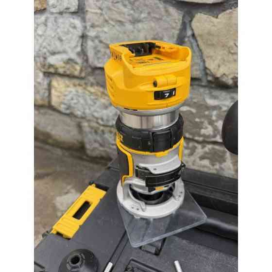 Фрезер аккумуляторный бесщеточный кромочный DeWALT DCW600N 18 В, 6–8 мм, без АКБ и ЗУ Киев