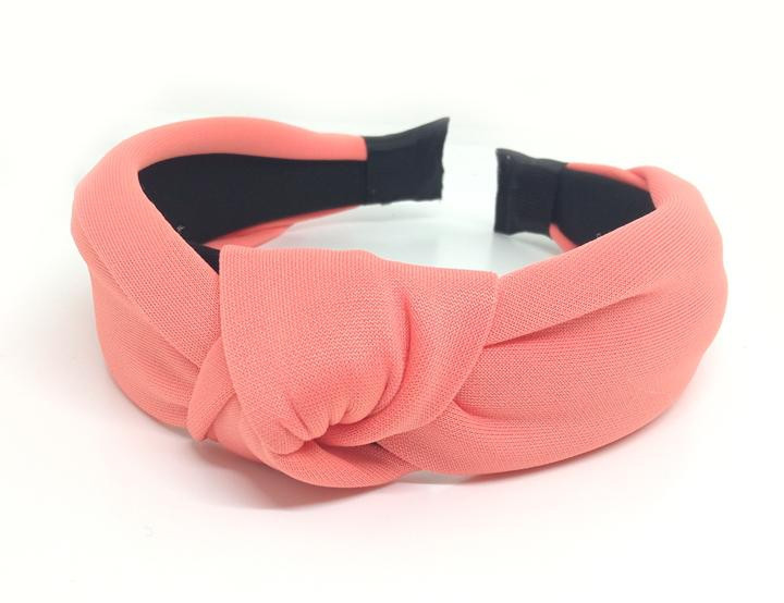 Модний обруч чалма персиковий Київ - фото 1