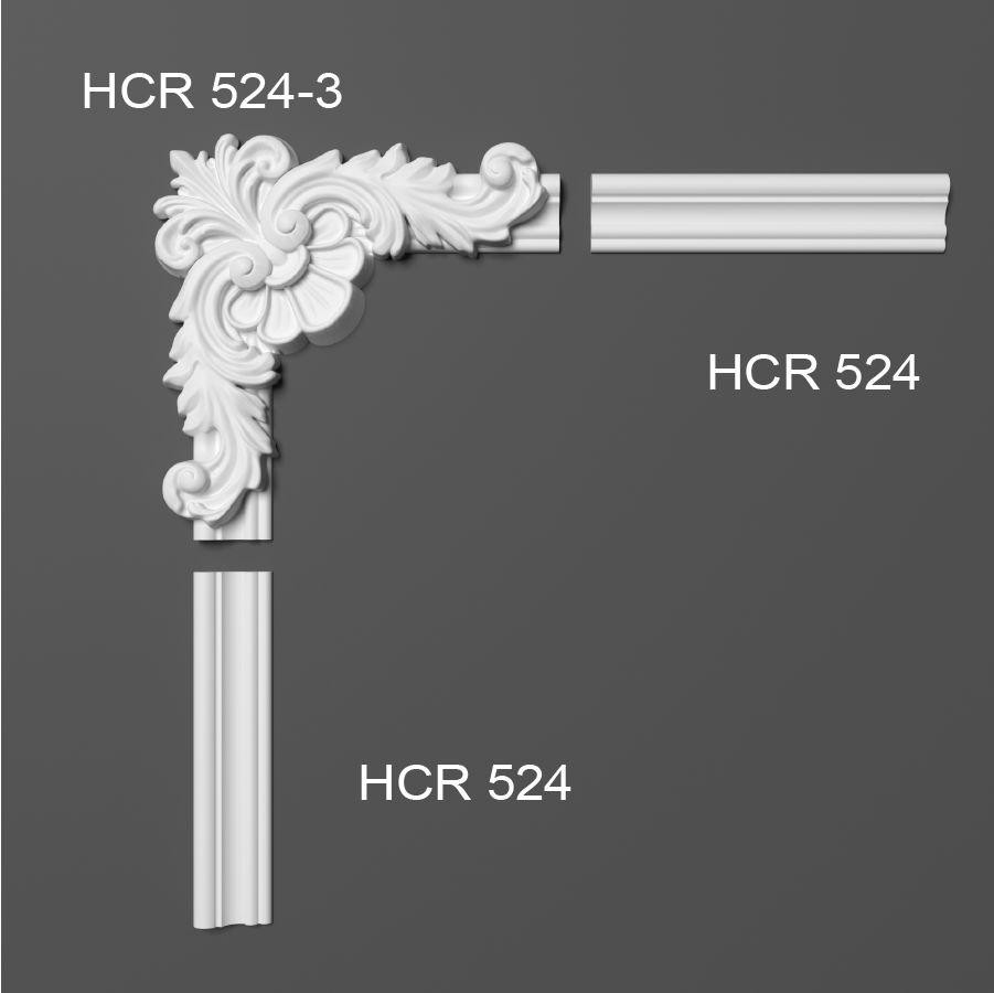 Угловой элемент полиуретановый Grand Decor HCR 524-3 Днепр - изображение 1