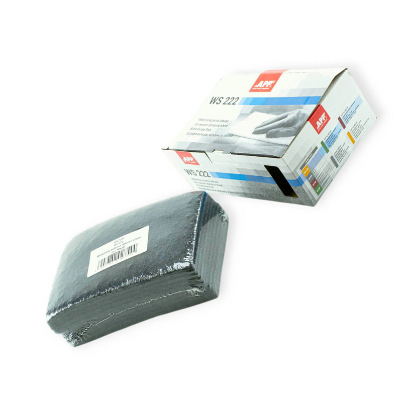 Губка матуюча абразивна (Скотч Брайт) APP WS222 150x230 сіра (10шт) Мукачево - фото 1