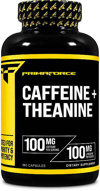 Caffeine + Theanine, 180 Capsules Луцк - изображение 1