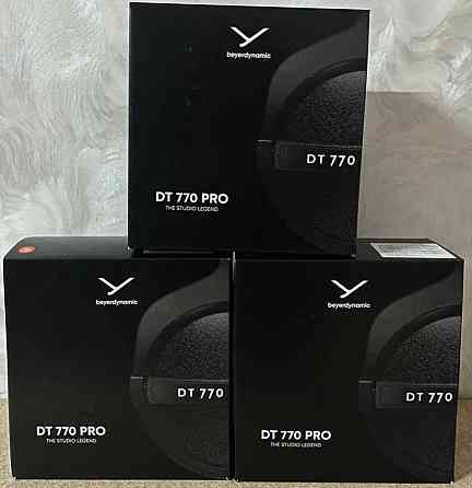 Наушники без Микрофона; Beyerdynamic DT770 PRO 32 Ohm .Новые ! Харьков