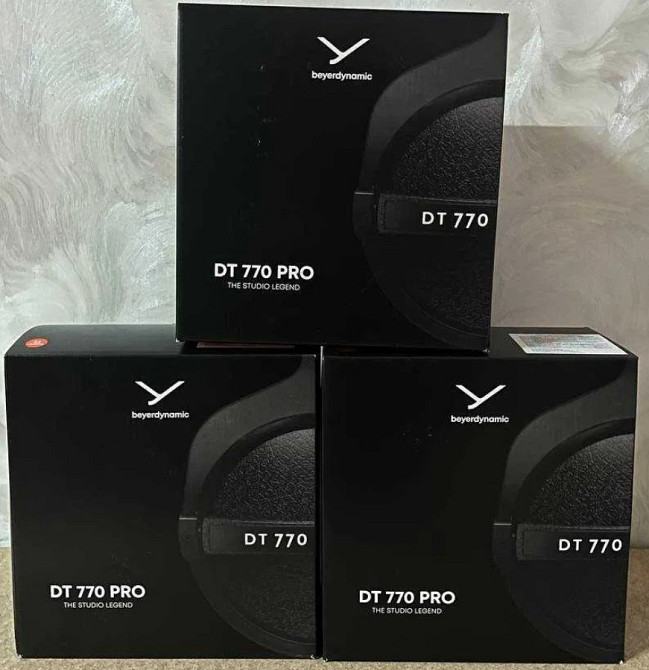 Навушники без Мікрофона; Beyerdynamic DT770 PRO 32 Ohm .Новые ! Харків - фото 1