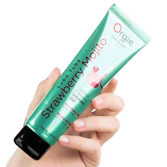Лубрикант на водной основе Orgie Lube Tube Strawberry Mojito, 100 мл Sex Aura Киев