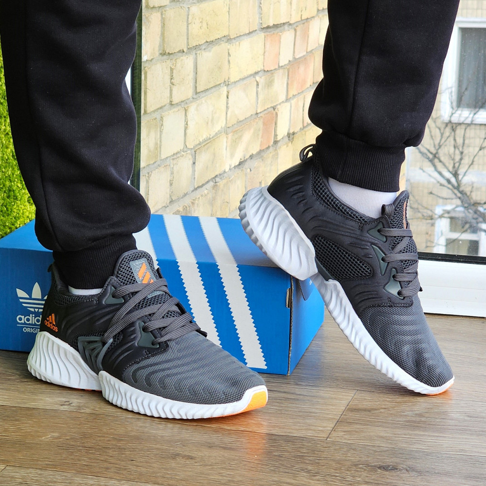 Кросівки Чоловічі Adidas Alphabounce Сірі Адідас (розміри: 42,43,44,45) Відео Огляд Дніпро - фото 10